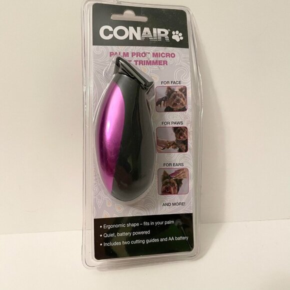 Conair Dog Palm Pro Micro Pet Trimmer Fur Clipper Grooming - Picture 13 of 14